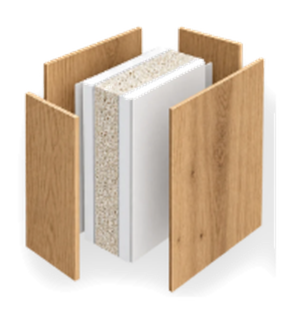 Layered Acoustic Door