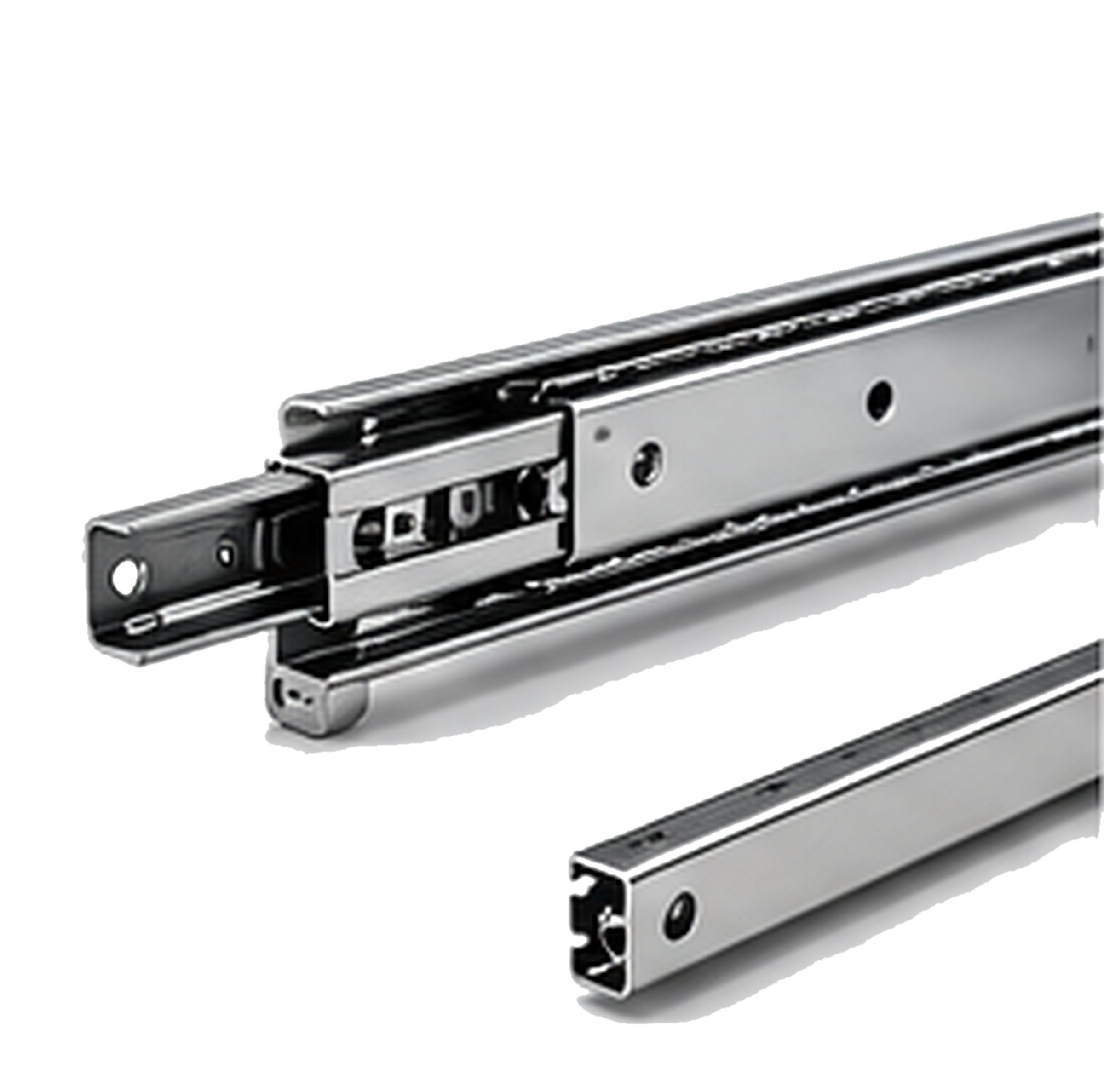 Studio image of drawer systems hardware
