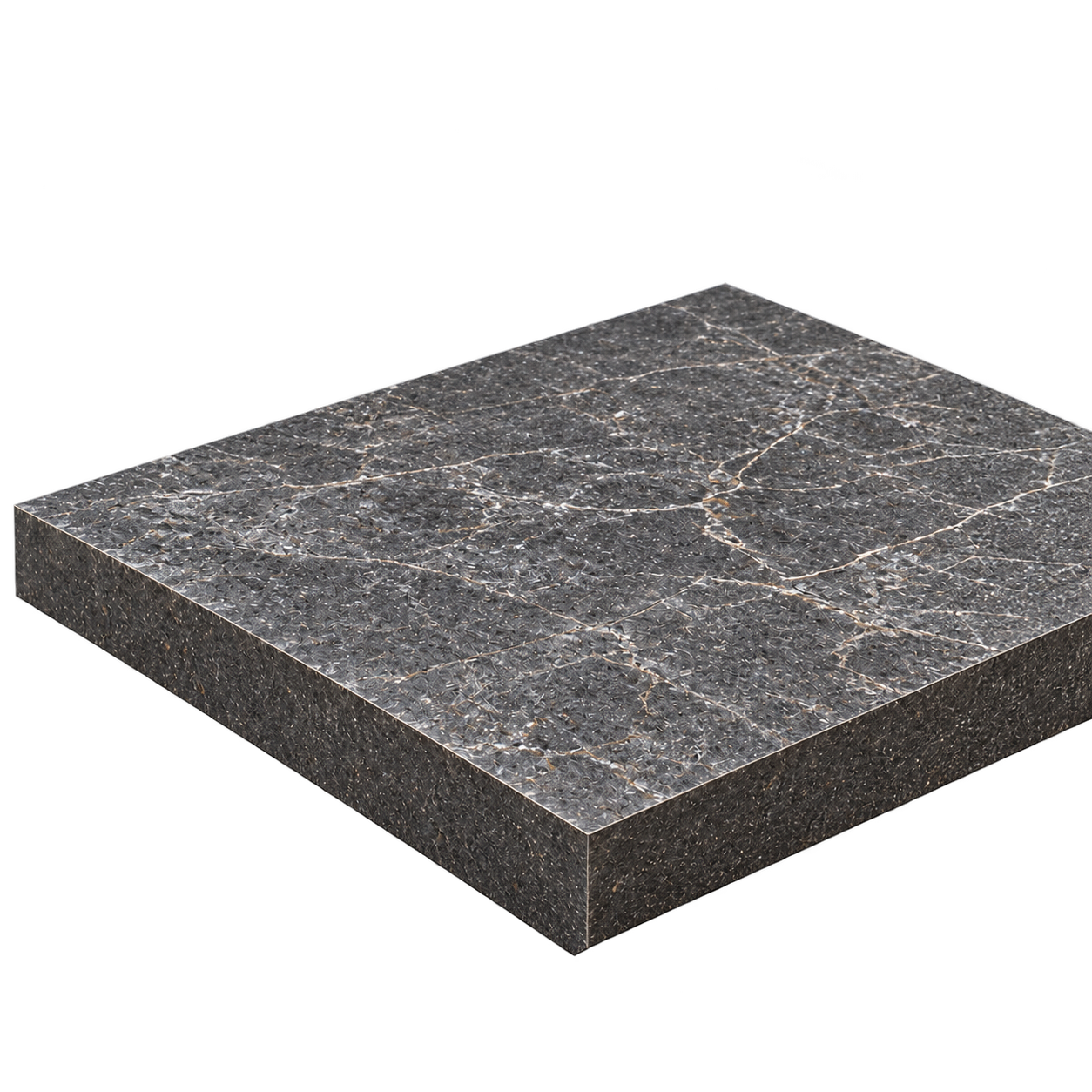 Charcoal stone-effect HPL panel