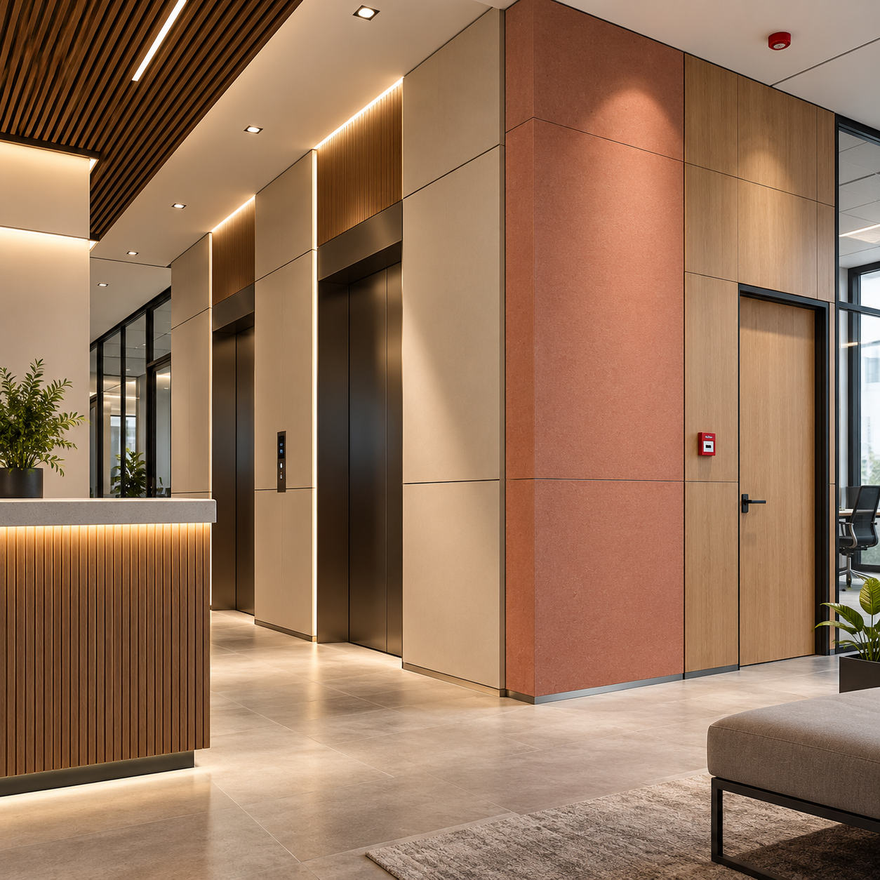 Commercial interiors