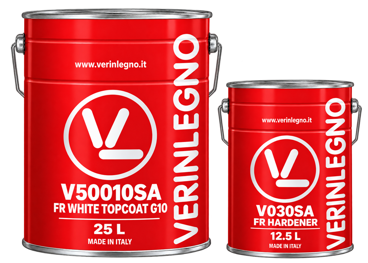 VERINLEGNO V50010SA.25 PU Fire Rated White · 10% Gloss