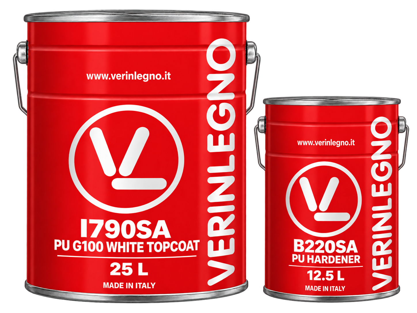 VERINLEGNO I790SA High-Gloss White PU Topcoat