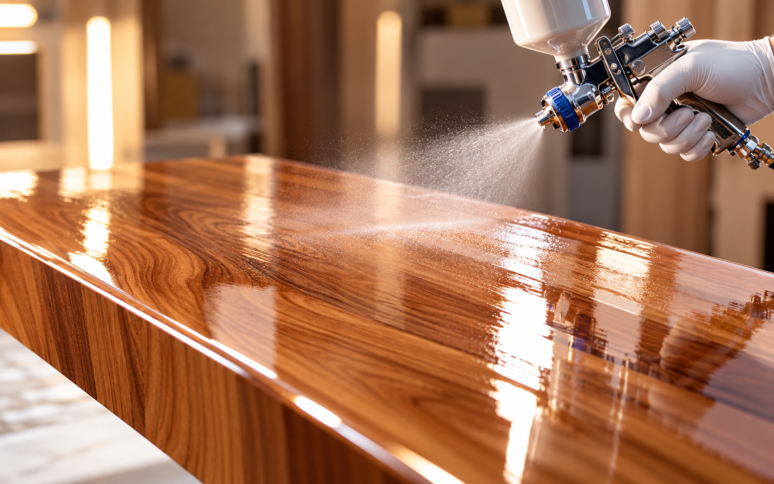 Acrylic — Concept image of wood coatings