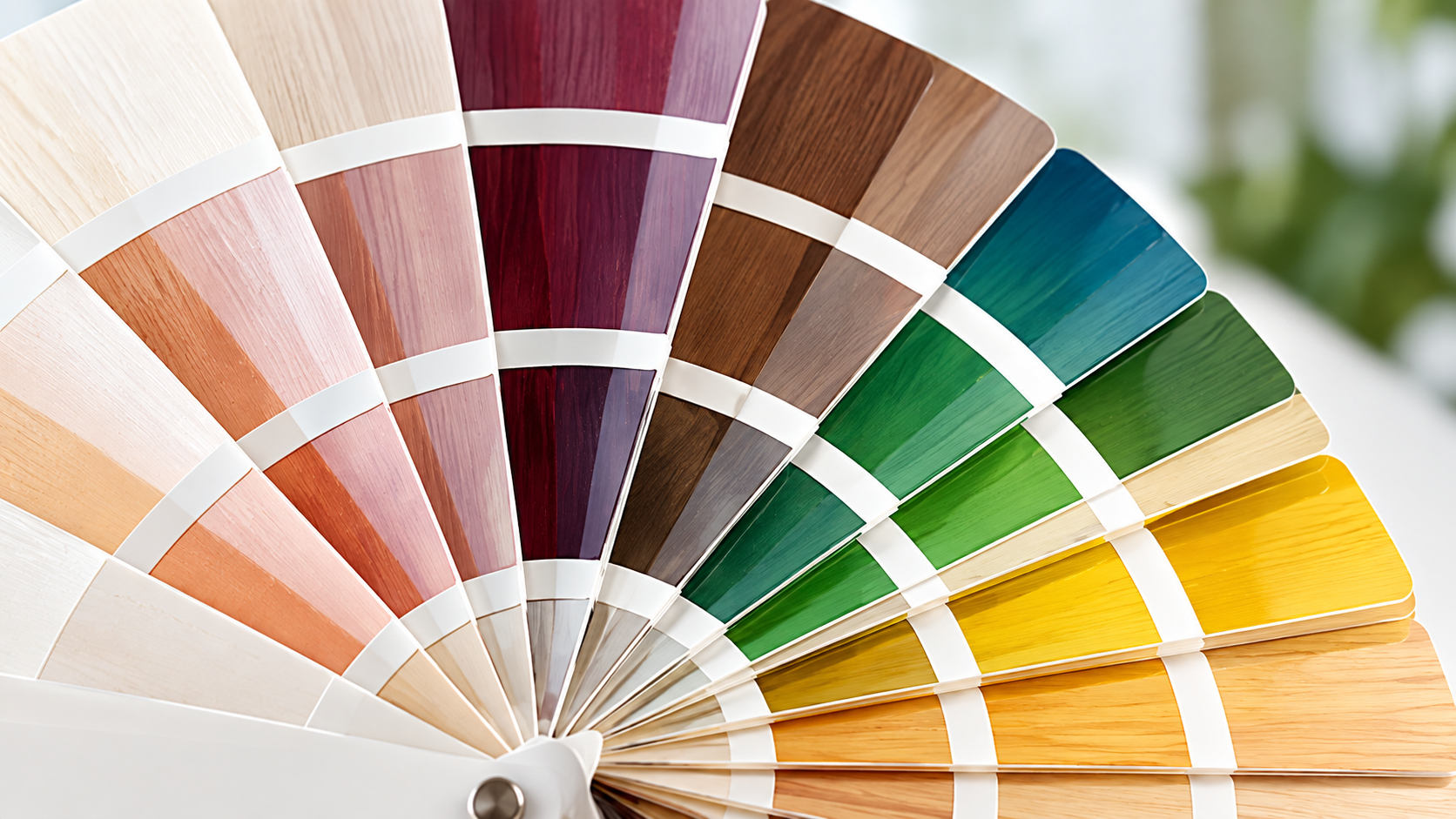Wood Stains — Concept image of wood coatings