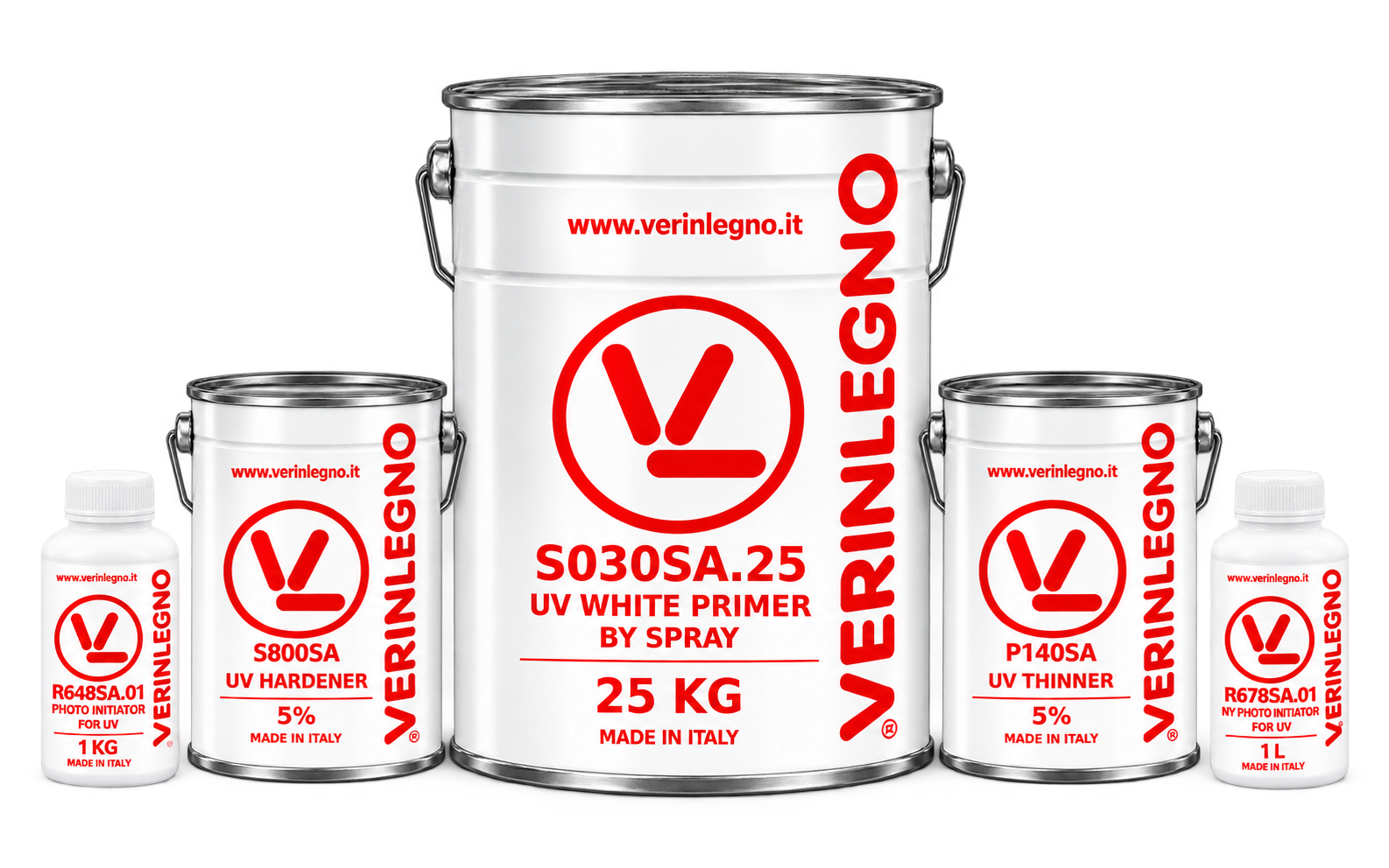 VERINLEGNO S030SA White UV Primer — Spray
